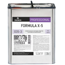 FORMULA X-5 Жидкое универсальное чистящее средство на основе растворителей