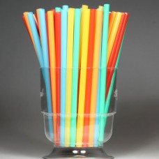 Трубочки для коктейля d=8 мм I=240 мм, цветные